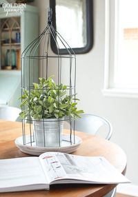 DIY Wire Cloche & Farmhouse Charm Book - The Golden Sycamore