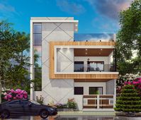 G+1 Exterior Elevation Design For render Cantact :- 7769986897