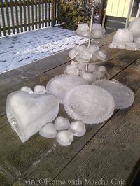 Dyi easy ice sculptures