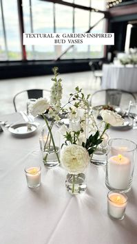 Graceful Blooms | Vibes and trends will change, but bud vases will always stay classy ✨ • Venue: @janserrstudio Catering: @sazshospitalitygroup... | Instagram