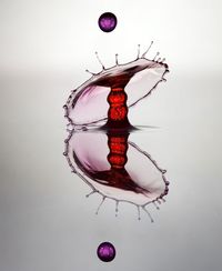 Purple drop