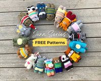 Easy Crochet Animals for Beginners (Free Patterns!) | Juna Series