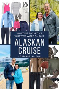 We share in this post what we packed and wore on our Alaskan cruise. Find out what you will definitely need to have with you when you take a bucket list trip to Alaska. We also share the things we packed but did not use to help you save space in your suitcase. Alaska is a great family destination and you will want to know how to prepare for your once in a lifetime trip to the last frontier.