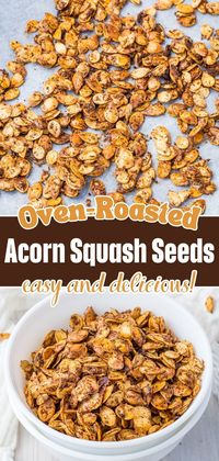 Don't toss those seeds! Turn them into a delicious snack with this easy roasted acorn squash seeds recipe. Perfectly crunchy and baked right in your oven, we've got you covered with 6 mouthwatering seasoning ideas to shake things up. From spicy to sweet, there's a flavor for every craving. Get ready to roast and enjoy your new favorite munchies!