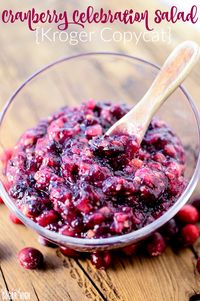 Cranberry Celebration Salad: Copycat Kroger Recipe - Oh My! Sugar High