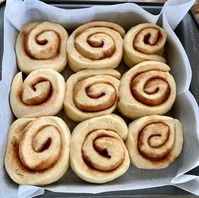 Low sodium cinnamon rolls