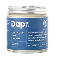 Dapr. Advanced Hair Pomade (100 grams) for Daily use | Wet or Matte Look | Flexible hold | Water based | Made with Avocado oil & Aloe Vera Gel |No Paraben, No Sulphate, No Alcohol