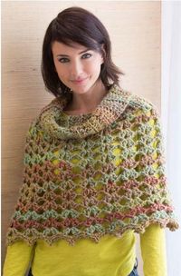 This bulky crochet poncho pattern is the perfect transitional piece, perfect for a chilly and breezy spring. Quick and easy to work up, this piece will look great over any tee or tank and will keep you warm until the summer sun starts shining.