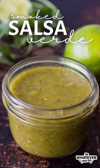 Traeger Smoked Salsa Verde is a simple grilled salsa that has a touch of smoke, a bit of heat, and heaps of fresh flavor. Lime juice adds a touch of acidity to this flavorful salsa, which whips up in under an hour.