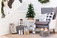 40 Black and White Christmas Decor Ideas | How to Decorate with Black and White for the Holidays | HGTV