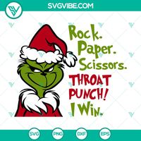 Rock Paper Scissors Throat Punch I Win SVG, Christmas SVG, Merry Christmas SVG, Santa Claus SVG People could utilize these design files to create logos or graphics. SVG Files Christmas Are you searching for clip art that stands out in charm and quality for your creative work? You’ve arrived at the perfect destination! Our images are versatile and ideal for designing t-shirts, embellishing scrapbooks, creating vinyl wall art, producing stickers, making invitation cards, enhancing websites,