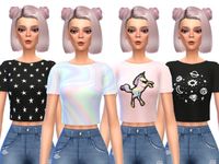 Wicked_Kittie's Kawaii Crop Tops- MESH NEEDED