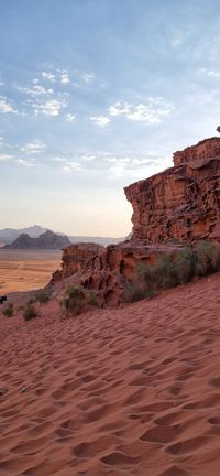 Amazing scene in wadi rum, Jordan