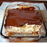 Indulge in the simplicity and delightful flavors of this No Bake Chocolate Eclair Cake, a classic dessert that requires no oven time. Layers of creamy vanilla pudding, Cool Whip, and graham crackers come together effortlessly to create a satisfying treat reminiscent of traditional eclair pastries. Finished with a luscious chocolate frosting, this chilled cake is […]