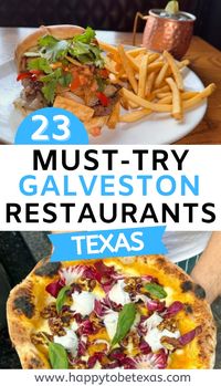 Check out the best restaurants in Galveston, Texas, including where to eat in Galveston, what food to try in Galveston, and the best Galveston restaurants for families, couples, solo travelers and more. This is a foodie's ultimate guide to Galveston!