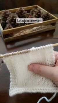 Perfect way for joining yarn in knitting. Pay attention to the lace knitting. It may have some difficulties with this method of joining yarn