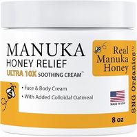 Manuka Honey Cream (8oz) Body Lotion Skincare Relief - Eczema Honey Cream for Psoriasis, Itchy, Dry Skin - Face Moisturizer For Kids, Adults, Baby Eczema Cream with Manuka Honey New Zealand Visit the Super Natural Goods Store 4.4 4.4 out of 5 stars 670 ratings | Search this page Price: $29.99$29.99 ($3.75$3.75 / Ounce) Two-Day FREE Returns Coupon:    $3 coupon applied to one item per order at checkout