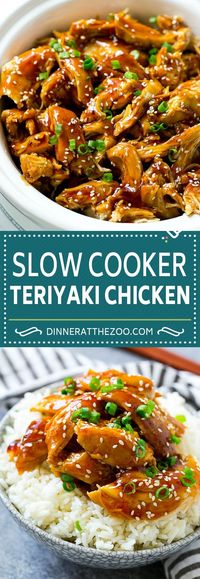 Slow Cooker Teriyaki Chicken