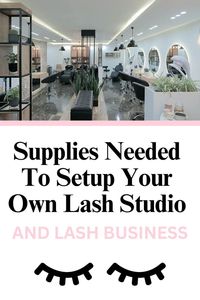 If you’re thinking about starting your own lash business as a certified lash technician, you’ll need lash supplies and products to set up in your own lash studio. #lashextensions #lashes #lashbusiness #lashtech #lashartist #lashsupplies #lashsalon #lashstudio #businesstips #eyelashextensions #eslashes