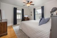 This sizable bedroom could be used as a master bedroom, or for another family member. Click the link for more details on 163 Claremont Ave, located in Montclair, New Jersey. #montclair #montclairrealestate #njrealestate #njrealtor #nycsuburb #commuter #njhomes #glenridge #Bloomfield