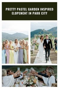 SUMMER WEDDING

LOCATION:
PARK CITY, UTAH

Elyse and Ben’s elopement in Park City, Utah was a stylish affair with pastel floral touches complementing the natural beauty. Their outdoor dinner provided a breathtaking view, while Elyse’s textured, floral, puffy sleeve wedding dress and Ben’s velvet suit added sophistication to their intimate celebration