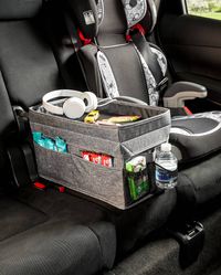 "Purchase Honey Can Do Backseat Center Organizer at Michaels. com. Complete with six pockets and customizable storage options is the ultimate kids organizer for the road. Your back seat houses the rowdy members of the family and it’s starting to resemble their rooms: complete with empty water bottles, candy wrappers, headphones and the occasional sock (yep, just one). This Back Seat Counsel Organizer should do the trick. Complete with six pockets to keep their gear all in one place, it also prov