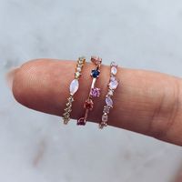 local eclectic | Pink Opal Octavia Stacking Ring