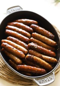 If you are looking for a wonderful side dish for a special occasion brunch or Christmas morning, try this Maple Sausage recipe. It's a fantastic brunch recipe that takes minutes to prepare and only takes 4 ingredients!