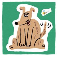 #dog#illustration