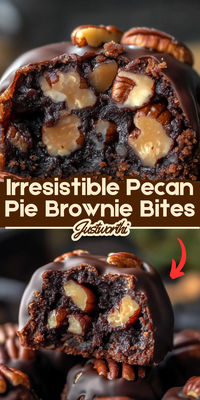 Looking for the ultimate dessert mash-up? These Irresistible Pecan Pie Brownie Bites combine the gooey, fudgy goodness of brownies with the buttery, sweet crunch of pecan pie. These bite-sized treats are a little bit decadent, a little bit comforting, and a whole lot irresistible. Perfect for parties, potlucks, or simply because you deserve a treat, these brownie bites will have everyone coming back for seconds (and thirds!).