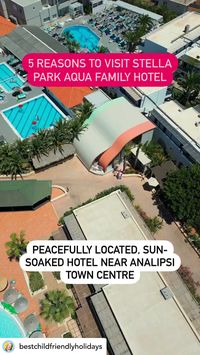 Introducing: 5* Luxe Hotel Stella Palace Aqua Park Resort Family Hotel, Analipsi, Crete - The Kids Club! ⭐️⭐️⭐️⭐️⭐️ “Best holiday ever! Great family holiday :-)” HURRY! Grab this 5 🌟 holiday for a bargain price for THIS June with FREE child place savings! Act now, FREE child place offers on this hotel are a RARE FIND!