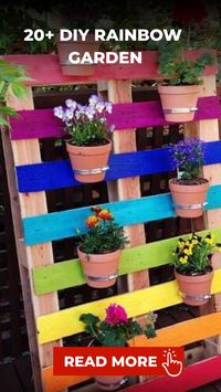 🌈🌿 Create a lovely and cool rainbow garden with these DIY ideas that will add a burst of color and joy to your outdoor space! 🌱✨ From planting vibrant flowers to incorporating colorful accessories, these projects will transform your garden into a whimsical rainbow paradise. Get ready to embrace the beauty of nature in all the colors of the rainbow! 🌈🌿 #DIYProjects #RainbowGarden #OutdoorDecor #GardenIdeas