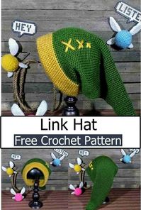 Link Hat Crochet