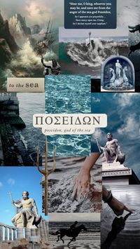 #poseidon #greekgod #greekmythology #water #ocean #poseidonaesthetic #nature