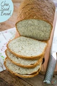 Chia Bread- no bread machine required