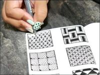 Zentangle for Beginners - Step by Step Tutorial for How to Draw a Zentangle - YouTube