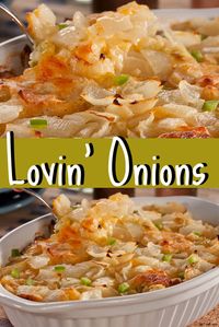 There's no better way to "love" onions than with this cheesy onion casserole.