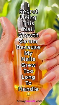 This is my trick to growing long nails super fast. Many people have tried this nail strengthening and lengthening remedy and it really works so try it right now!