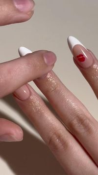 Get ready to pucker up with this adorable nail hack just in time for Valentine's Day! Dive into the sweetest nail trend by mastering lips on your nails. From almond to French tips, add a playful touch to your V-Day nails with this simple tutorial. Ready to rock the kiss nails look?