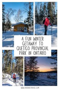 A fun winter getaway to a cabin in Quetico Provincial Park, NW Ontario