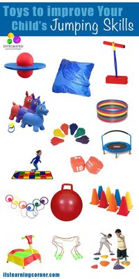 Jumping Toys: Toys to Help Your Child Learn how to Jump | ilslearningcorner.com