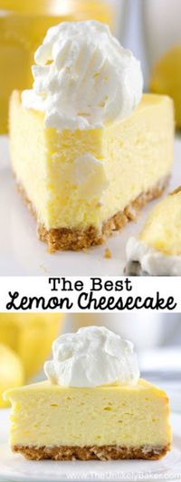 Lemon cheesecake is an ultimate cheesecake. It’s fresh, and feel so summery yet it’s a great dessert for any season. These lemon cheesecake so yummy, and pretty! delicious and easy to make.