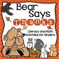 Bear Says Thanks by Leslie Hope | Teachers Pay Teachers