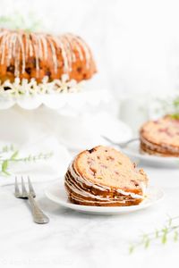 Fresh Strawberry Bundt Cake | Amy's Healthy Baking