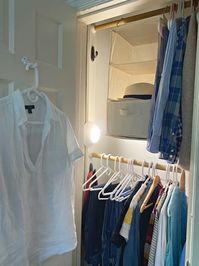 Closet lighting ideas without wiring. Great for older homes with dark closets and RV closets and cabinets. Simple to install and inexpensive.