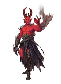 Hacker Devil Starfinder - Pathfinder PFRPG DND D&D 3.5 5E 5th ed d20 fantasy