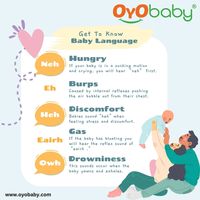 Get To Know Baby Language . . . . #BabyGrowth #babygrowingup #babycare #babycaretips #babycarestore #babycareproducts #babylanguage #oyobaby #AmazonDealsOfTheDay #Amazon #amazondeals #babyfun #baby #babygrowingup #babytime