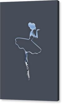 Dance Canvas Print featuring the mixed media Ballet by Marvin Blaine