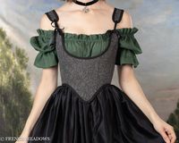 Black Tarot Underbust Bodice