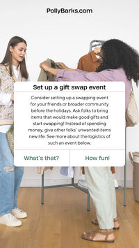 set up a gift swap event